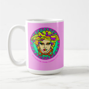SoBe Miami Kitsch Ikonisk Medusa, Pride Kaffemugg