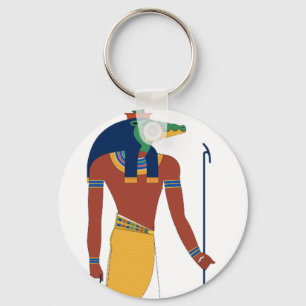 Sobek krokodilgud nyckelring