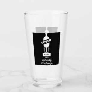 Sober AF Alkohol Addict Recovery Large Coffee Glaskopp
