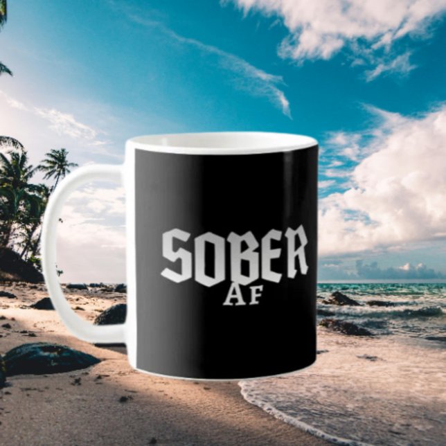 Sober AF Kaffemugg (Skapare uppladdad)
