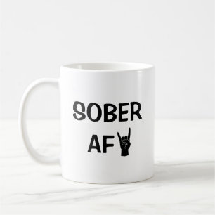 Sober AF Kaffemugg