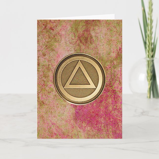 SOBER COIN Sobriure Recovery Card Kort (Framsida)