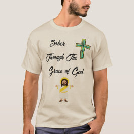 Sober genom Gud T Shirt