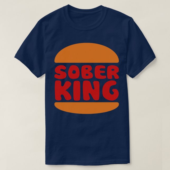 Sober Kung T Shirt (Design framsida)