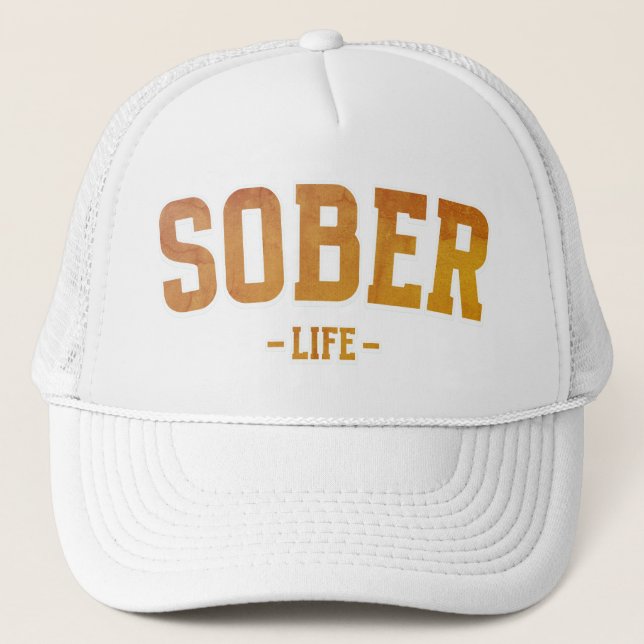 Sober Life Typography Keps (Framsida)