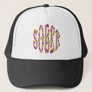 SOBER Retro 60's Art Psychedelic Keps