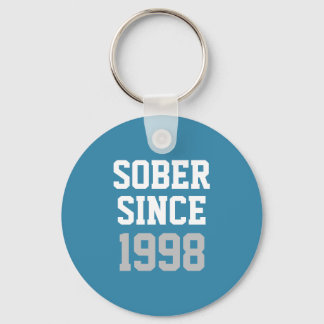 Sober sedan år nyckelring