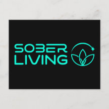 Sober & Shining - Lotus Power Postcard