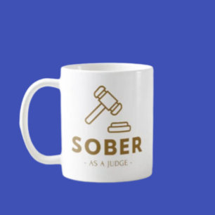 Sober som domare - Guld Gavel Classic Mugg