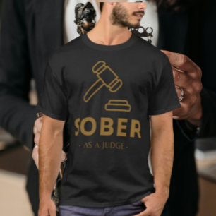 Sober som domare - Guld Gavel Tee