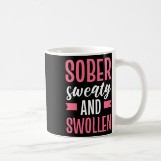 Sober Sweaty och Swoboda Moderskap Kaffemugg