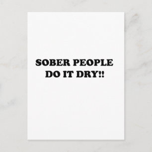 Sober Vykort