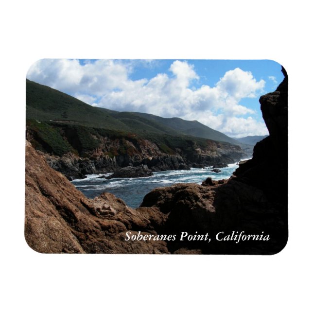 Soberanes Point, Kalifornien Kusten Magnet (Horisontell)