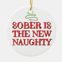 Soberiety christmas julgransprydnad keramik