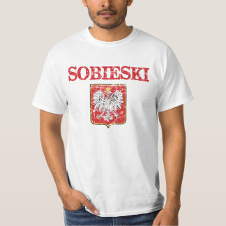 Sobieski efternamn tee shirt