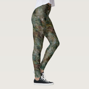 Sobras de tinta spray da cabine de pintura leggings