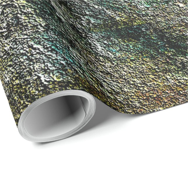 Sobras de tinta spray da cabine de pintura presentpapper (Rullad Hörn)