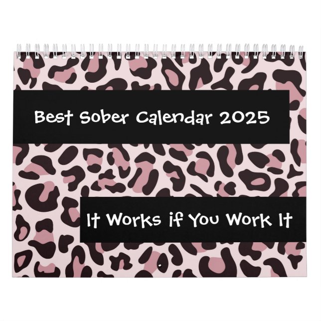 Sobriety 12 Steg Clean & Sober 2025 Calendar Kalender (Omslag)