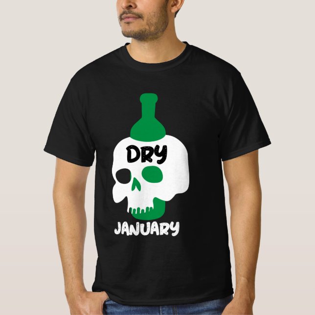 Sobritionsstödsgåvor T-Sh från Dry Januari T Shirt (Framsida)