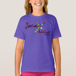 Soca Addict 3/4 Sleeve för flicka T-shirt