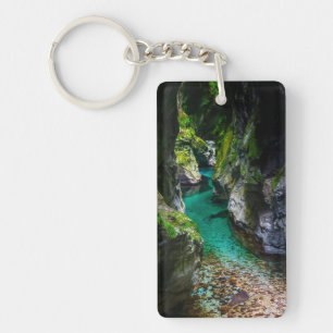Soca gorge i Slovenien
