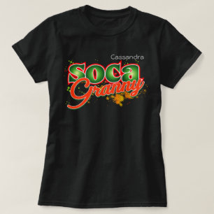 Soca Granny (Personlig) T Shirt