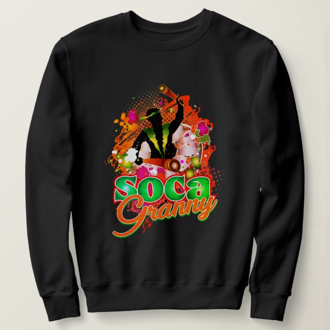 Soca Granny T Shirt (Design framsida)
