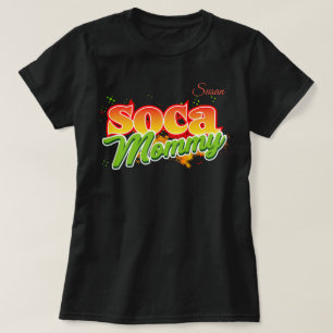 Soca-Mamma (Personlig) T Shirt