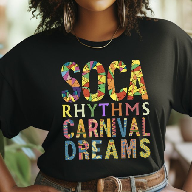 Soca Rhythms & Carnival Dreams, Trini Carnival T Shirt (Skapare uppladdad)