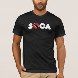Soca Trinidad & Tobago Flagga Carnival T Shirt