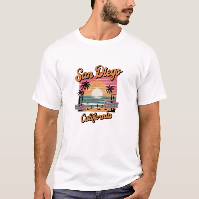 SoCal Beach Vibes T Shirt (Framsida)