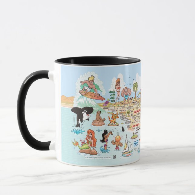 SoCal Blå himmel Mugg (Vänster)