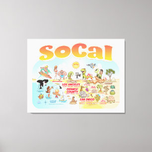 SoCal Canvastryck