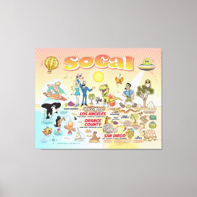 SoCal Canvastryck (Framsida)