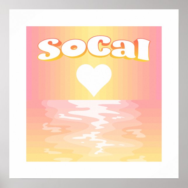 SoCal Kärlek Poster (Framsidan)