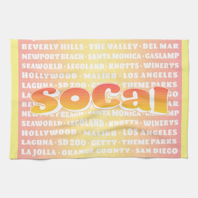 SoCal Kökshandduk (Horisontell)