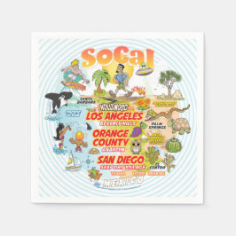 SoCal-kusthamn Pappersservett