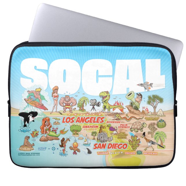 SoCal Laptop Fodral (Framsidan)
