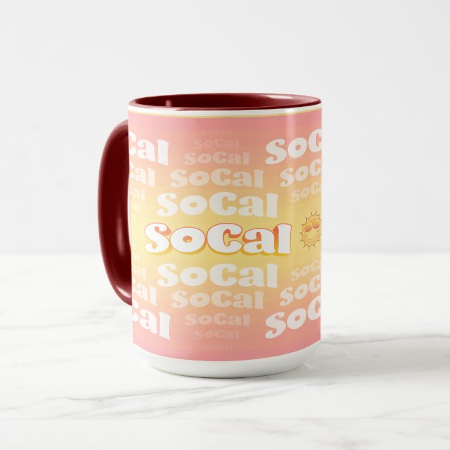 SoCal med sol Mugg (Framsida vänster)