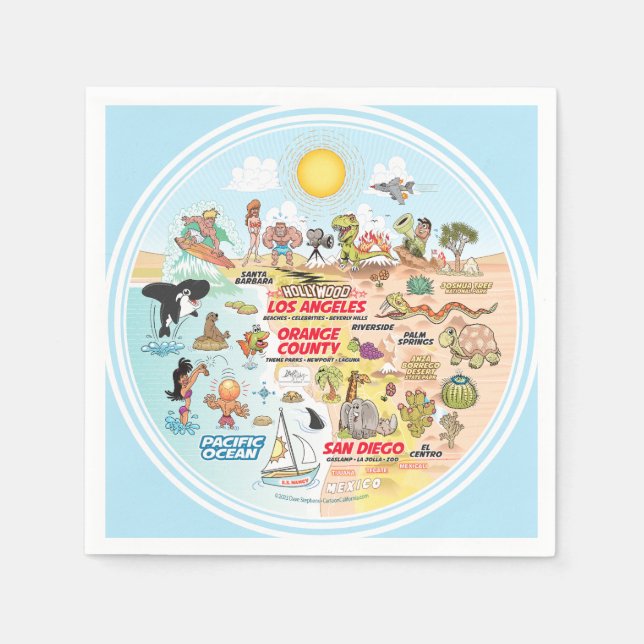 SoCal Pappersservett (Framsidan)