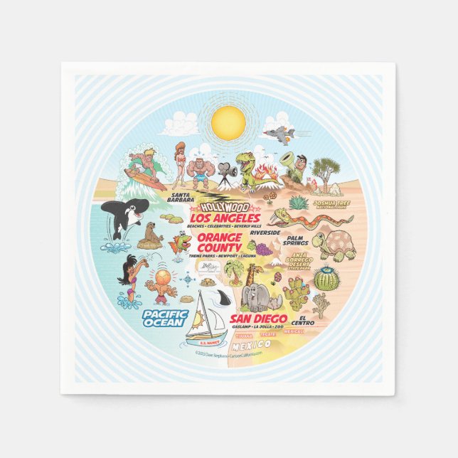 SoCal Pappersservett (Framsidan)