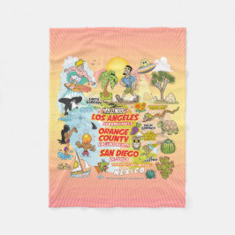 SoCal Paradise Fleecefilt