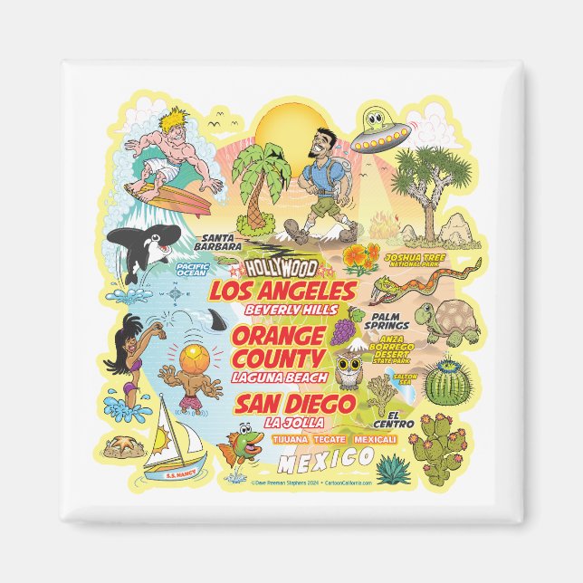 SoCal Paradise Magnet (Framsidan)