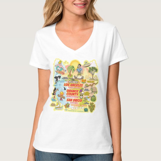 SoCal Paradise T Shirt (Framsida)