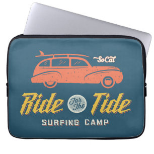 Socal ritt för tiden laptop sleeve