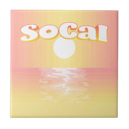 SoCal Sunset Kakelplatta
