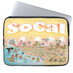 SoCal Sunset Laptop Fodral