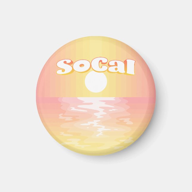 SoCal Sunset Magnet (Framsidan)