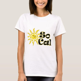 SoCal Sunshine Dam Petite T-shirt