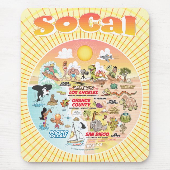 SoCal Sunshine Musmatta (Framsidan)